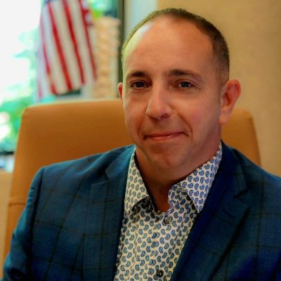 Jason Pickett, COO of ASCPM in his office
